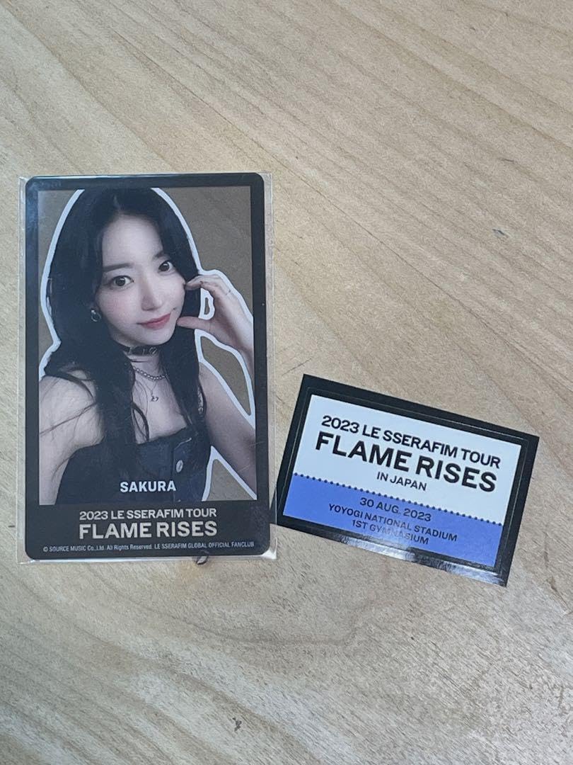 Amazon.co.jp: ルセラフィム 限定 トレカ ステッカー サクラ